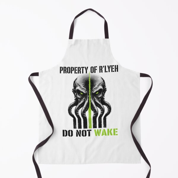 Item preview, Property of R'lyeh – Do Not Wake Cthulhu designed and sold by Fenay Designs.