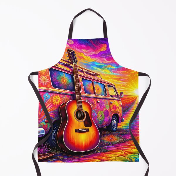 Item preview, Psychedelic Van at Sunset designed and sold by cuprum.