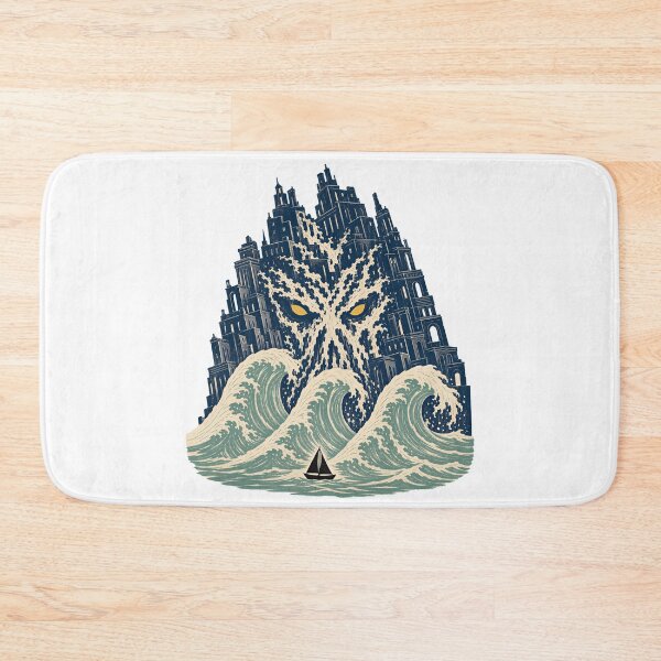 Item preview, Lovecraft R'lyeh Rising – Waves Over the Sunken City designed and sold by Fenay Designs.