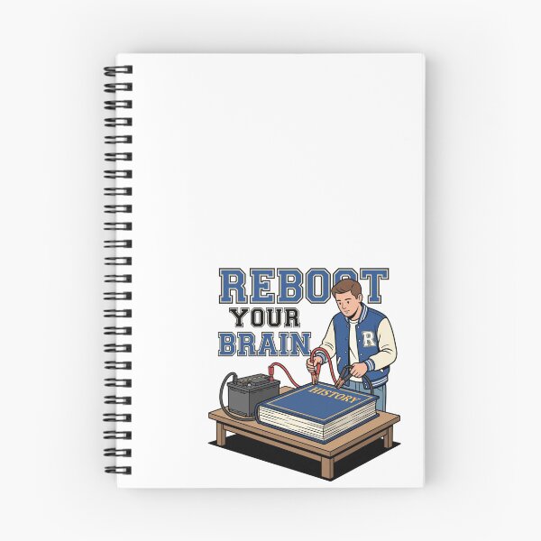 Item preview, Student Jump Starting History Book Reboot Your Brain designed and sold by Rare By Hero.