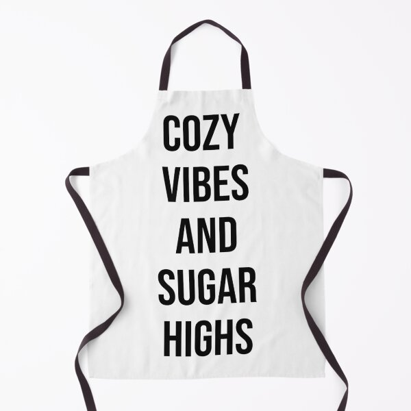 Item preview, Sugary Haze Cozy Vibes and Sugar Highs Minimal Quote designed and sold by RedStreamStudio.