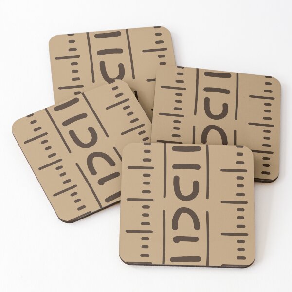 Item preview, Geometric Bogolan Pattern – Earth-Colored Triangles designed and sold by Wolagno.
