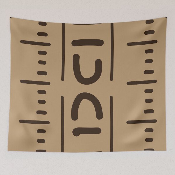 Item preview, Geometric Bogolan Pattern – Earth-Colored Triangles designed and sold by Wolagno.