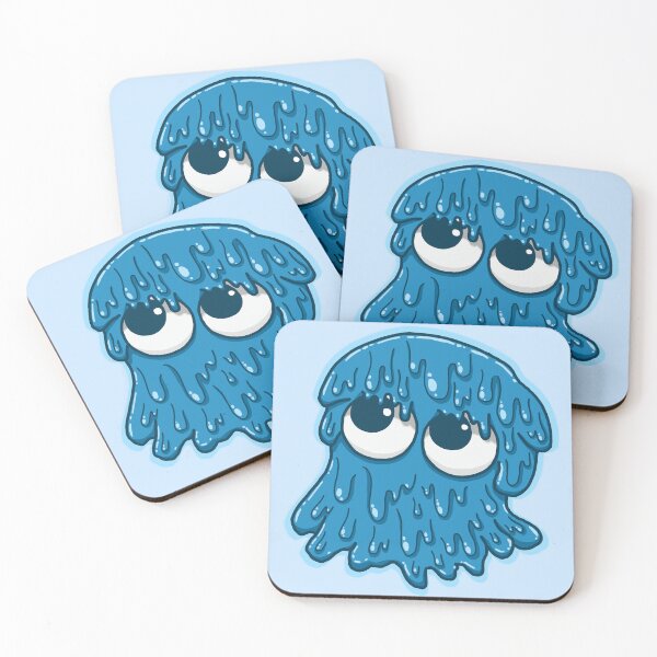 Item preview, Slime - Blue designed and sold by LMaccaMakes.