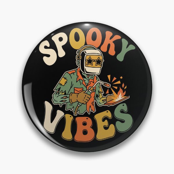 Item preview, Welder Zombie Halloween Spooky Vibes Retro Groovy designed and sold by MTRBSK11.