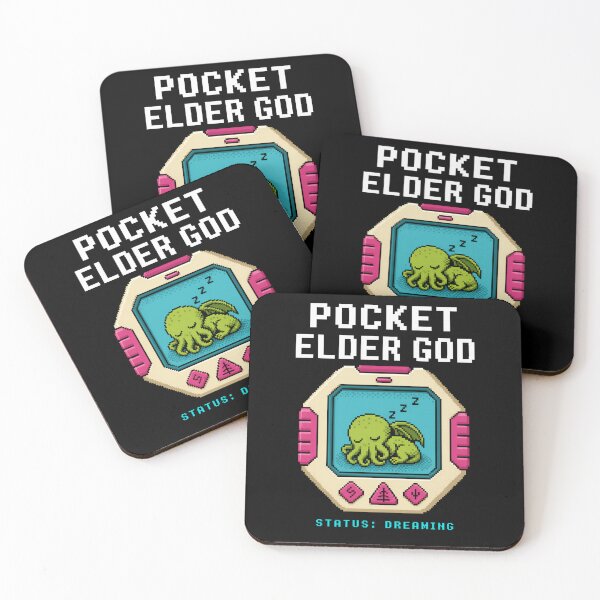 Item preview, Lovecraft Pocket Elder God – Status Dreaming designed and sold by Fenay Designs.