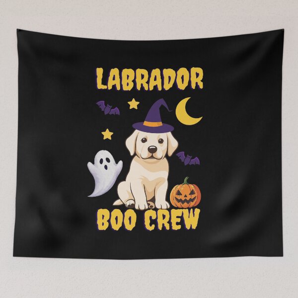 Item preview, Cute Labrador Halloween Boo Crew Dog Lover designed and sold by DreamLayerStudio.