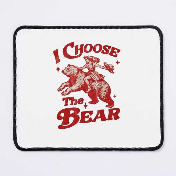 Item preview, I Choose the Bear Feminist Cowgirl designed and sold by roartusa.