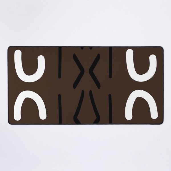 Item preview, Geometric Bogolan Pattern – Earth-Colored Triangles designed and sold by Wolagno.