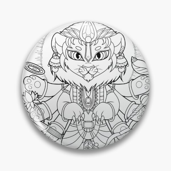 Item preview, Chibi Narasimha Dev designed and sold by Vedics.