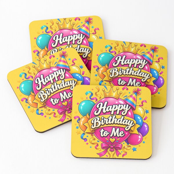 Item preview, Happy Birthday to Me | Colorful Birthday Celebration Design designed and sold by astersgraphics.