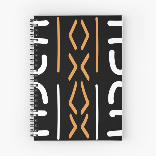 Item preview, Geometric Bogolan Pattern – Earth-Colored Triangles designed and sold by Wolagno.