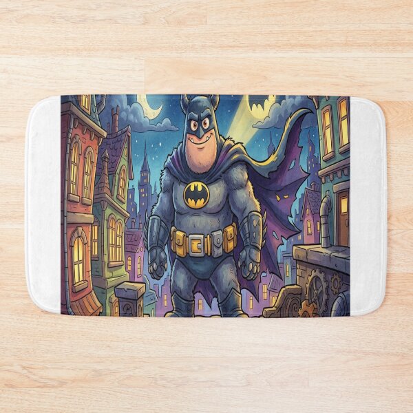 Item preview, Monster Batman Comic Book Style at Night Tags designed and sold by JMAVILA ART.
