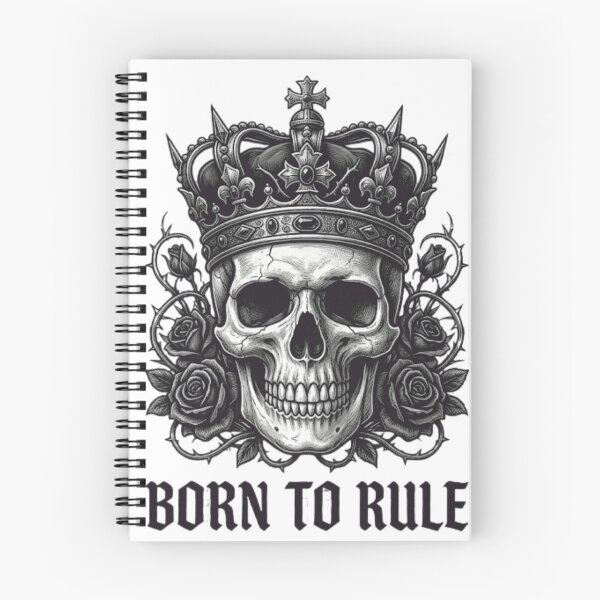 Item preview, Born to Rule Gothic Skull Crown designed and sold by Ghost Of Chill.