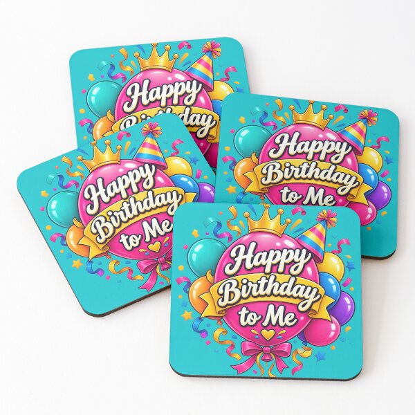Item preview, Happy Birthday to Me | Colorful Birthday Celebration Design designed and sold by astersgraphics.