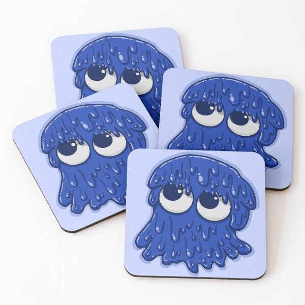 Item preview, Slime - Navy Blue designed and sold by LMaccaMakes.