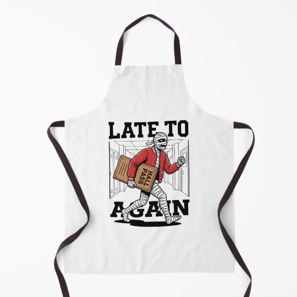 Item preview, Mummy In Varsity Jacket Carrying Hall Pass Late To Again designed and sold by Rare By Hero.
