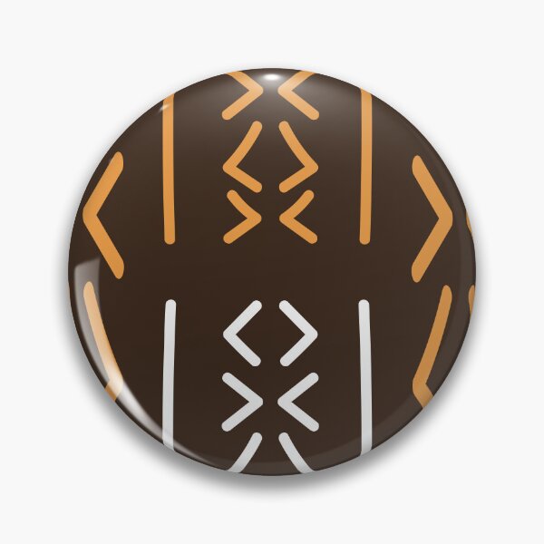 Item preview, Geometric Bogolan Pattern – Earth designed and sold by Wolagno.
