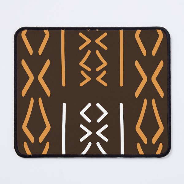 Item preview, Geometric Bogolan Pattern – Earth designed and sold by Wolagno.