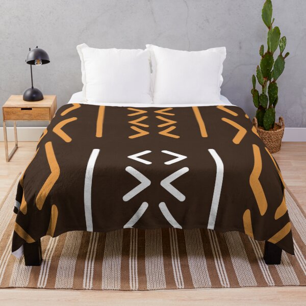 Item preview, Geometric Bogolan Pattern – Earth designed and sold by Wolagno.