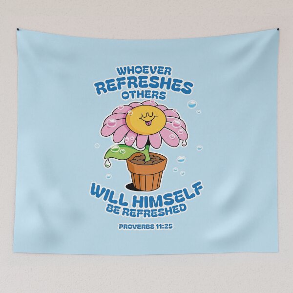 Item preview, Whoever Refreshes Others Will Himself Be Refreshed – Proverbs 11:25 | JW designed and sold by Whim & Verse Studio.