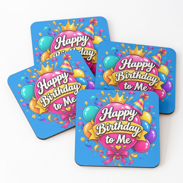 Item preview, Happy Birthday to Me | Colorful Birthday Celebration Design designed and sold by astersgraphics.