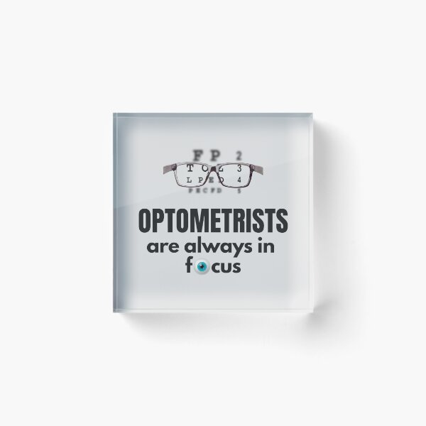 Item preview, Optometrists are Always in Focus. designed and sold by MPC-Mince-Pies.