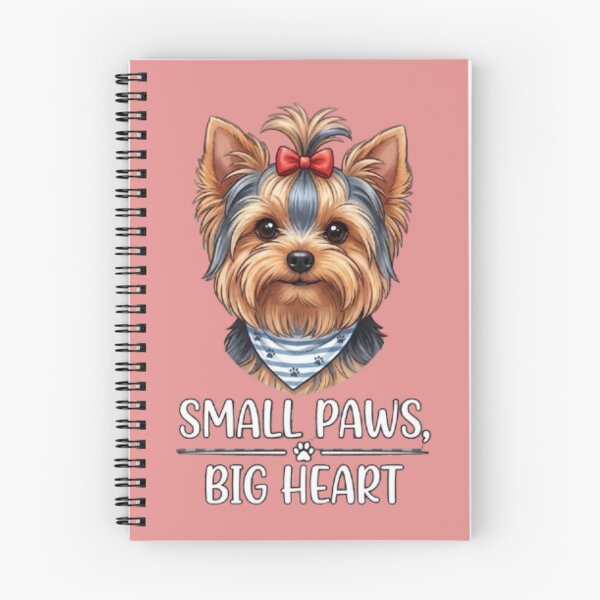 Item preview, Small Paws Big Heart Cute Yorkie Dog designed and sold by Yorkie Magic Studio .