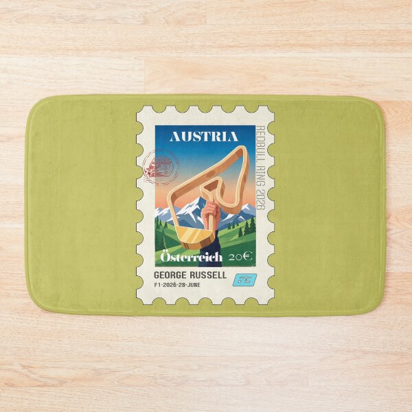 Item preview, F1 AUSTRIAN GP RED BULL RING 2026 Stamp - Winner George designed and sold by Pink Polar F1.
