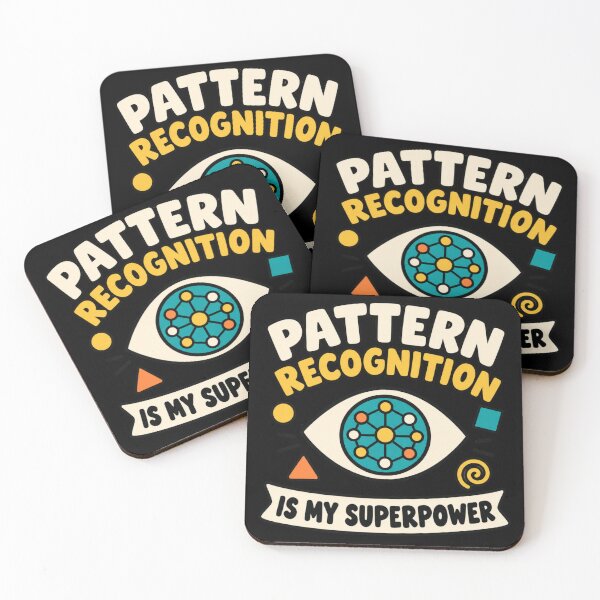 Item preview, Pattern Recognition Is My Superpower Funny Nerd designed and sold by DreamLayerStudio.