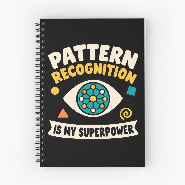 Item preview, Pattern Recognition Is My Superpower Funny Nerd designed and sold by DreamLayerStudio.
