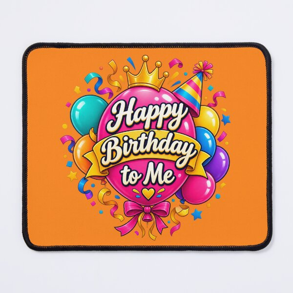 Item preview, Happy Birthday to Me | Colorful Birthday Celebration Design designed and sold by astersgraphics.