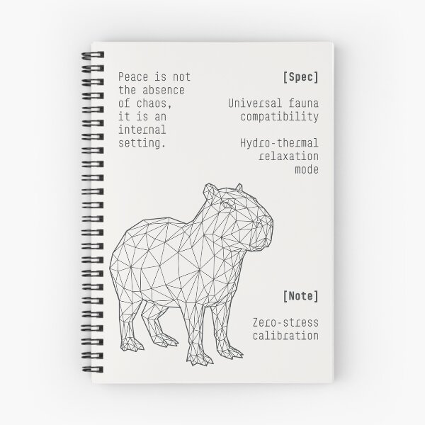 Item preview, Capybara Tech Spec Blueprint Zoo Series Poster designed and sold by drTerrens.