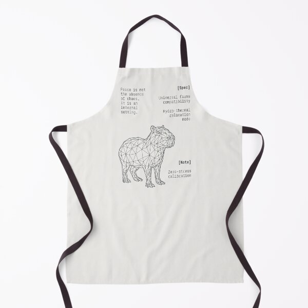 Item preview, Capybara Tech Spec Blueprint Zoo Series Poster designed and sold by drTerrens.