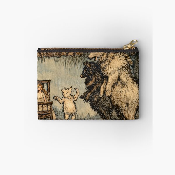 Item preview, Goldilocks Wall Art, Vintage Storybook Three Bears Illustration, Arthur Rackham Print for Children & Book Lovers designed and sold by RickE.