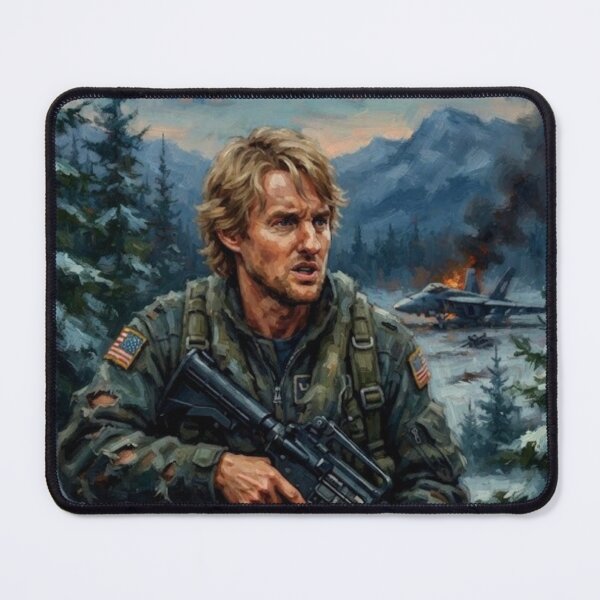 Item preview, Behind Enemy Lines War Action Fine Art Tribute designed and sold by Art's Diner.