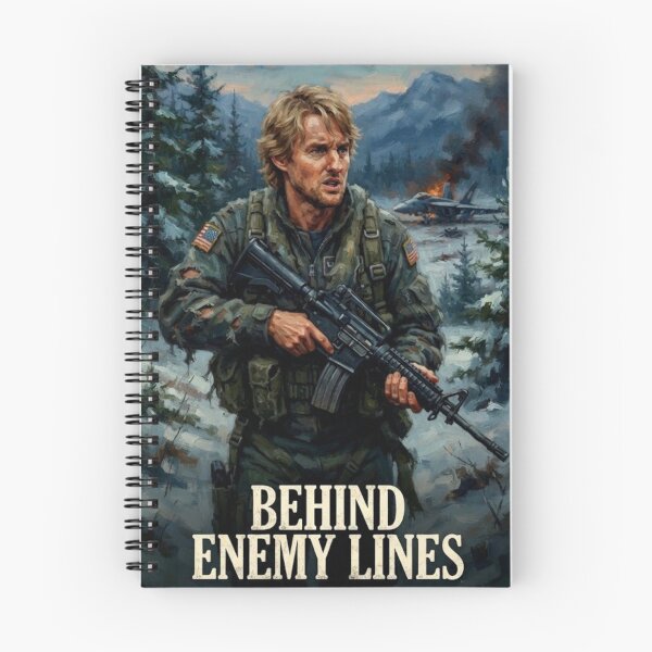 Item preview, Behind Enemy Lines War Action Fine Art Tribute designed and sold by Art's Diner.