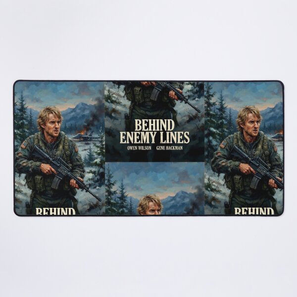 Item preview, Behind Enemy Lines War Action Fine Art Tribute designed and sold by Art's Diner.