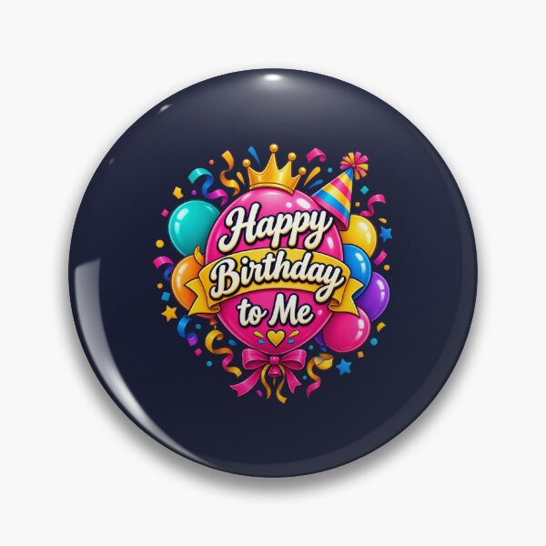 Item preview, Happy Birthday to Me | Colorful Birthday Celebration Design designed and sold by astersgraphics.