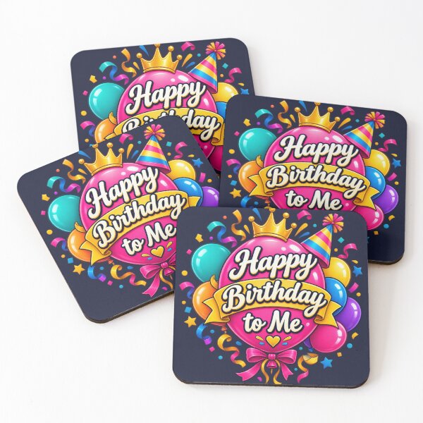 Item preview, Happy Birthday to Me | Colorful Birthday Celebration Design designed and sold by astersgraphics.