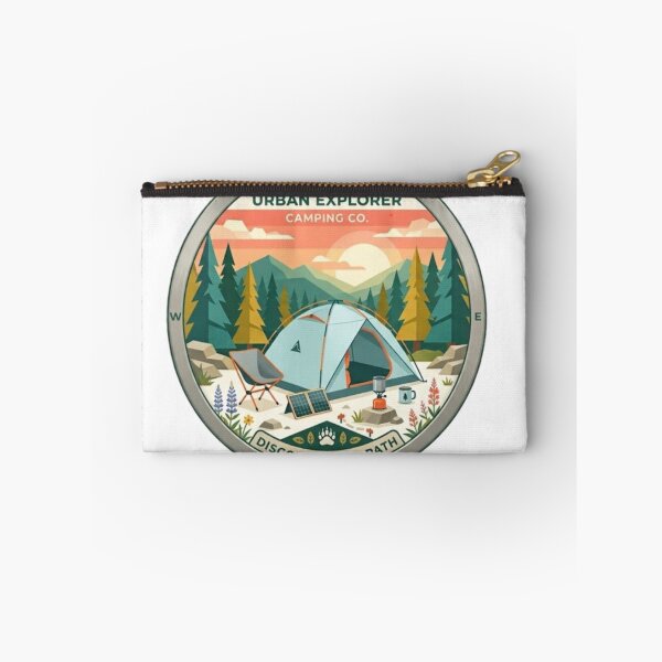 Item preview, Urban Explorer Camping Badge designed and sold by Salma.Store.