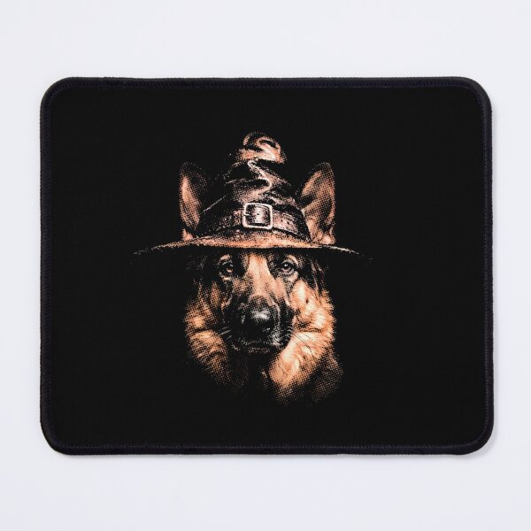 Item preview, Halloween German Shepherd Witch Hat designed and sold by SOUFIANE1991.