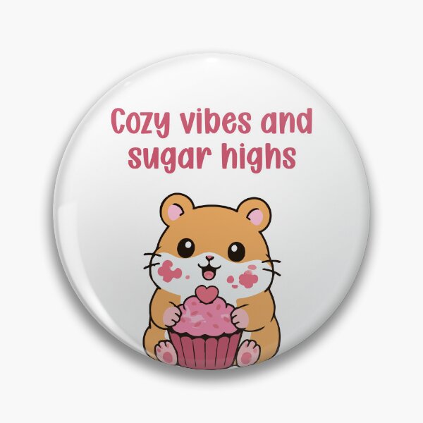 Item preview, Pastry Hammy Cozy Vibes and Sugar Highs Hamster Dessert designed and sold by RedStreamStudio.