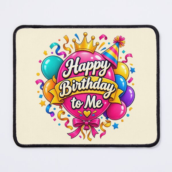 Item preview, Happy Birthday to Me | Colorful Birthday Celebration Design designed and sold by astersgraphics.