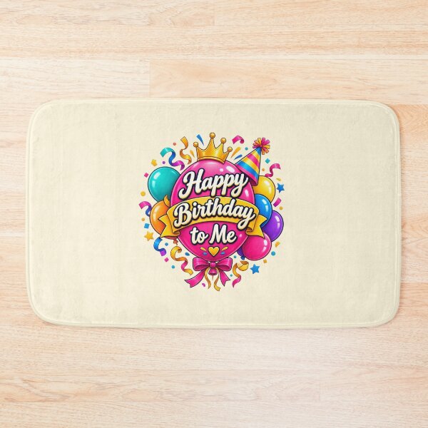 Item preview, Happy Birthday to Me | Colorful Birthday Celebration Design designed and sold by astersgraphics.