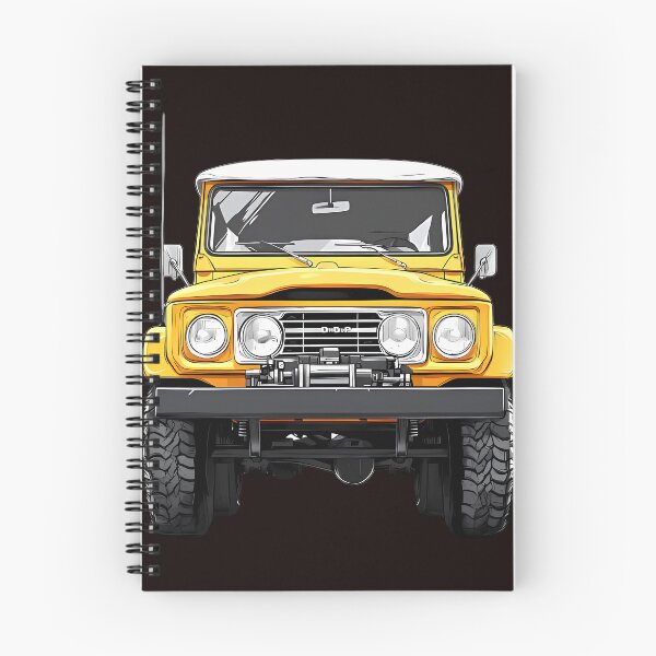 Item preview, Yellow Classic 4x4 Offroad Truck Front View designed and sold by Structure-Blue.