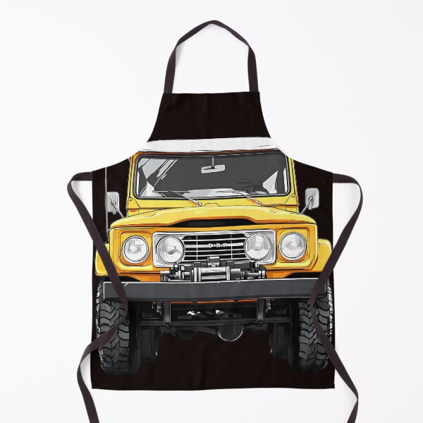 Item preview, Yellow Classic 4x4 Offroad Truck Front View designed and sold by Structure-Blue.