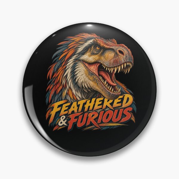 Item preview, T-Rex - Feathered & Furious designed and sold by Youmytype.