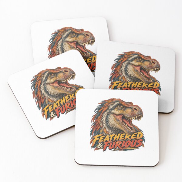 Item preview, T-Rex - Feathered & Furious designed and sold by Youmytype.