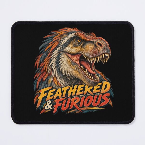 Item preview, T-Rex - Feathered & Furious designed and sold by Youmytype.